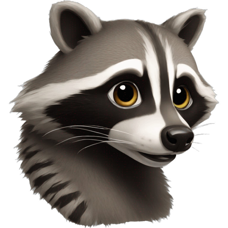 Racoon emoji