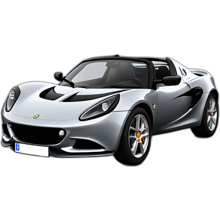 Lotus Elise s1 grey emoji