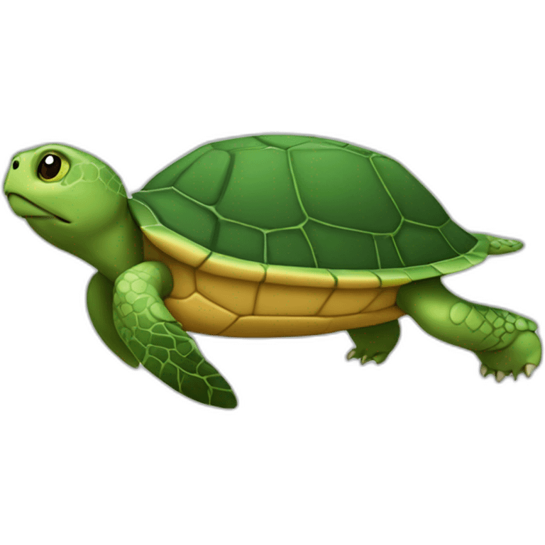 Tortue qui vole emoji