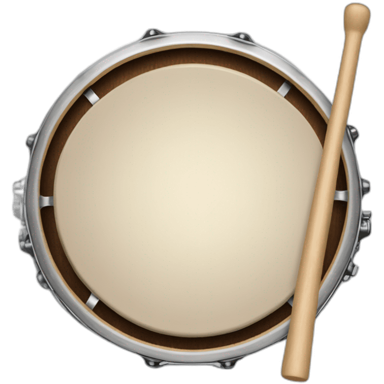 snare drum with drumsticks emoji