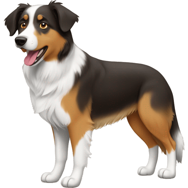 australian shepherd and german shepherd mix emoji