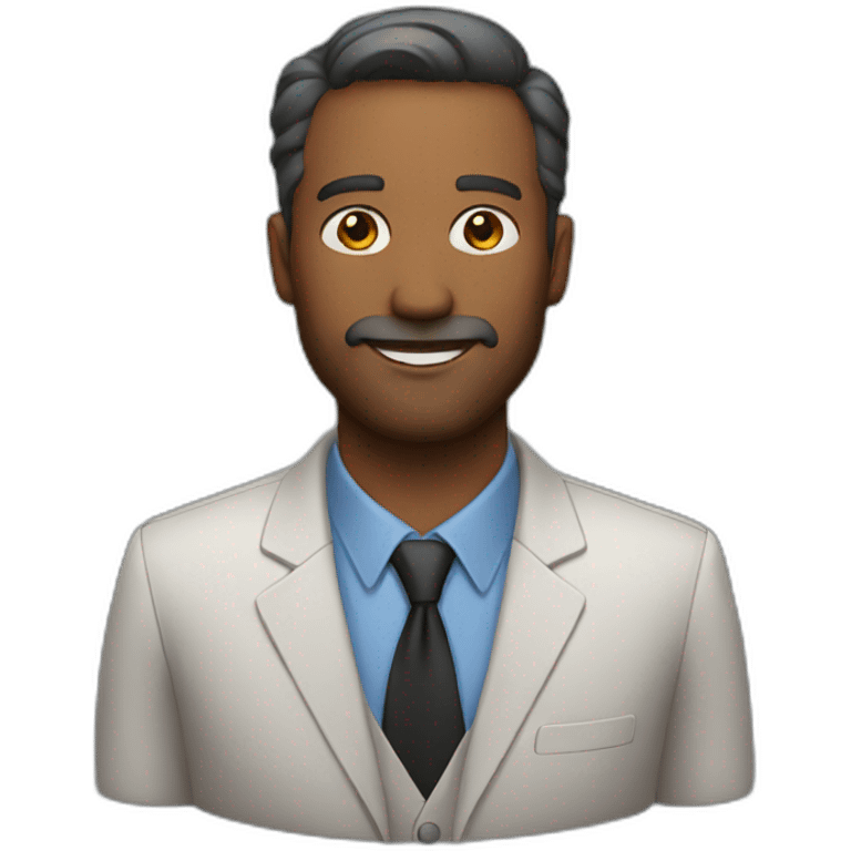 Professional man emoji