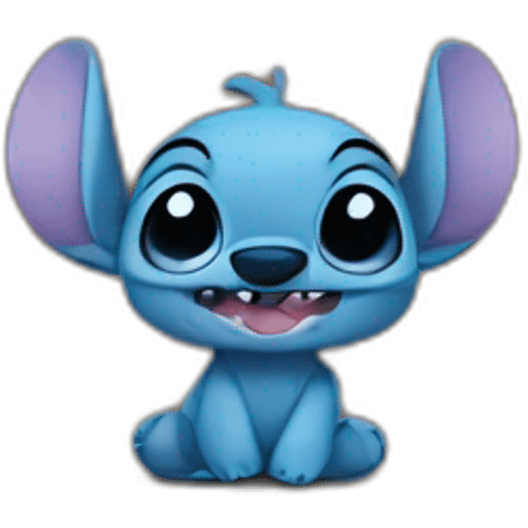 Stich qui paire un cable emoji