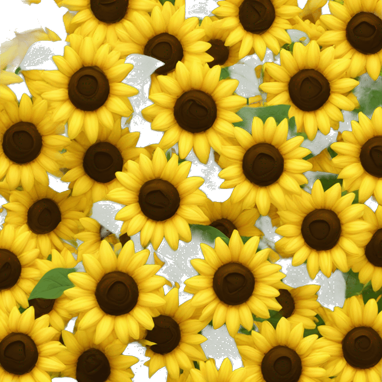 sunflower bouquet emoji