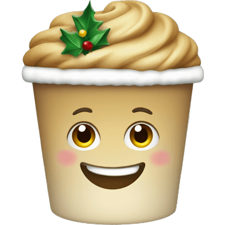 Christmas cup emoji