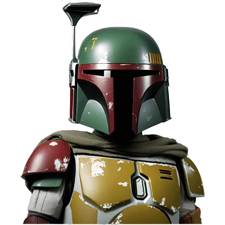 Boba Fett happy emoji