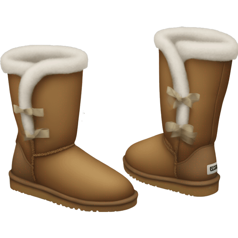 aesthetic christmas uggs emoji