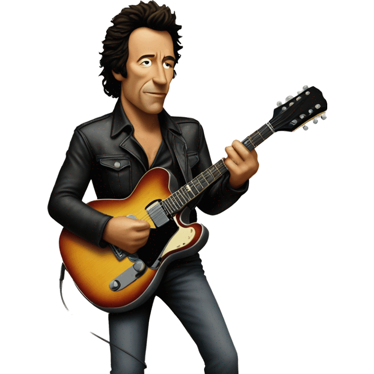 bruce springsteen album cover  emoji