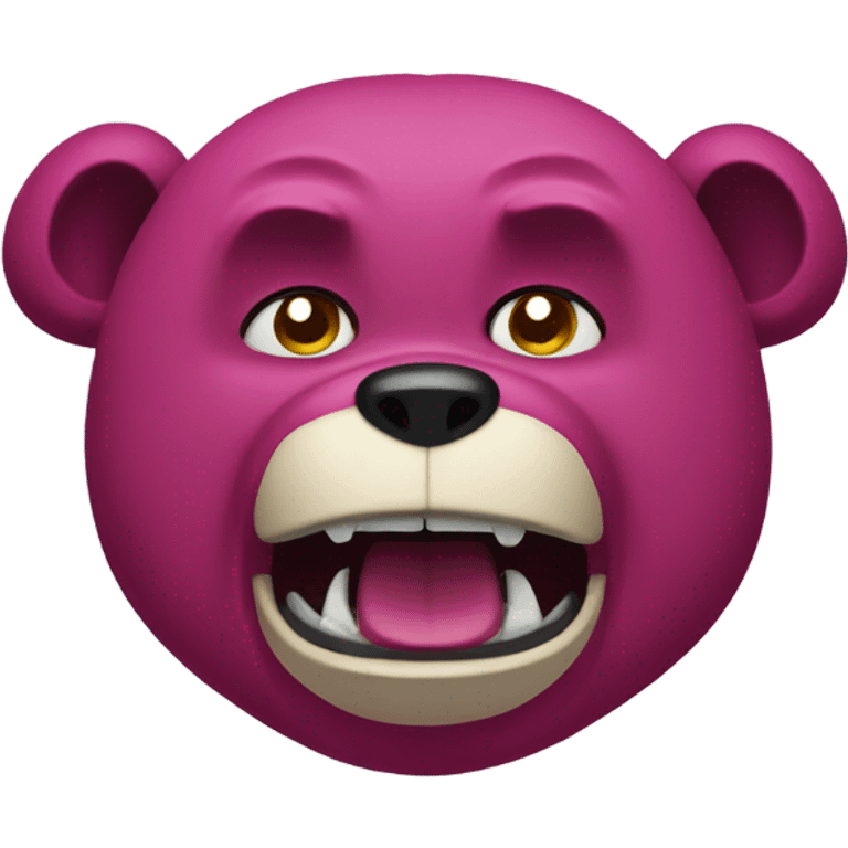 Lotso bear angry emoji