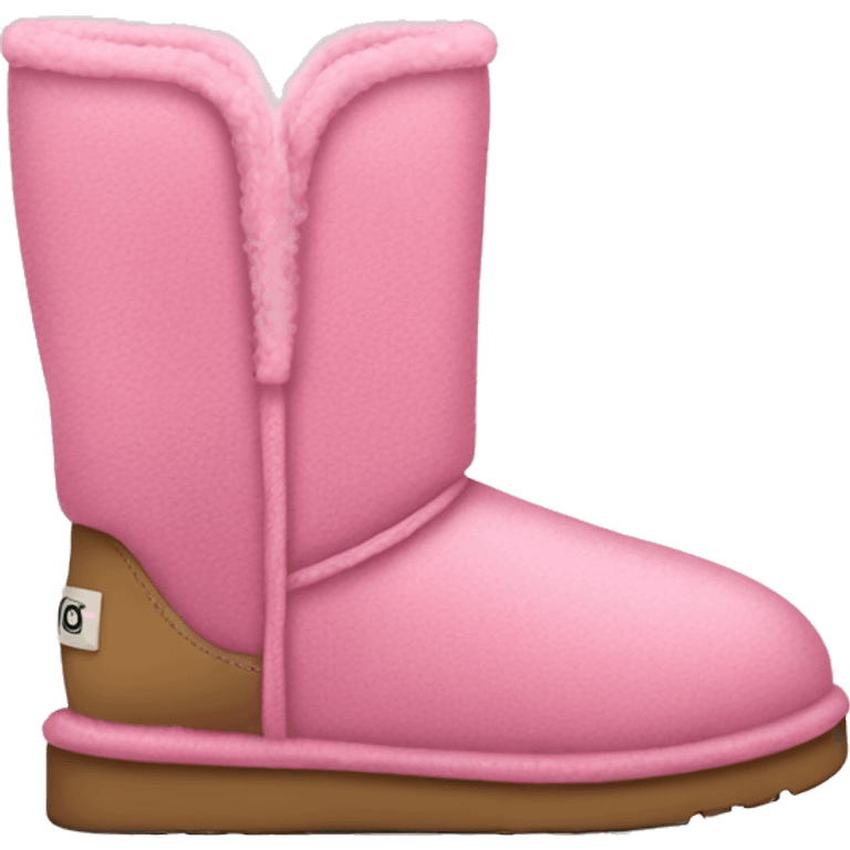 Uggs in pink emoji