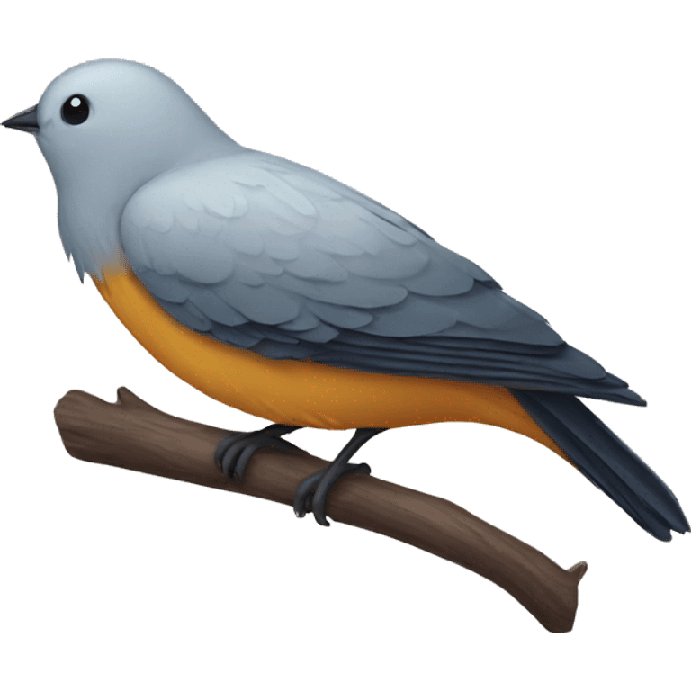 Sleeping bird  emoji