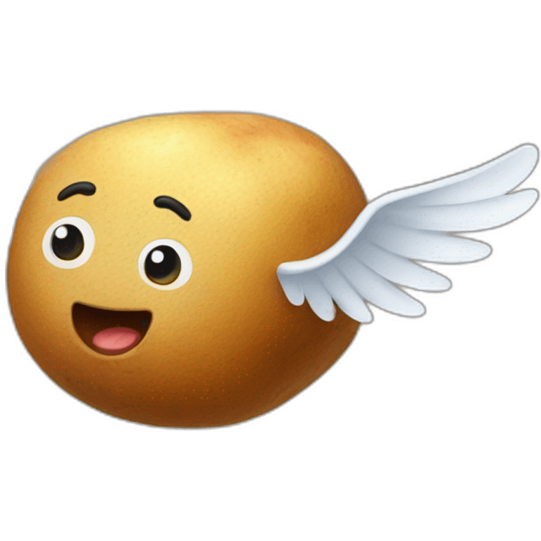 flying potatoe emoji