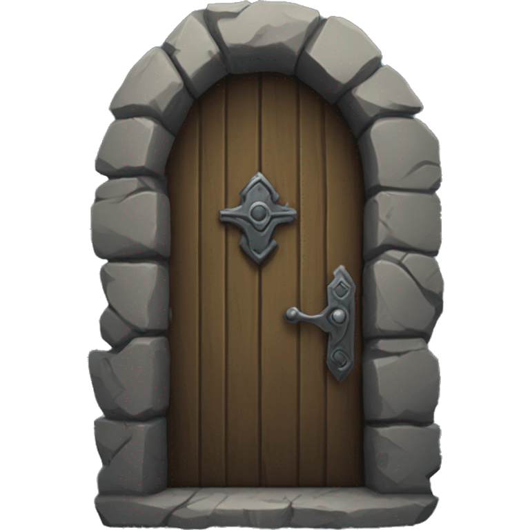 Dungeon Door with stone trim emoji