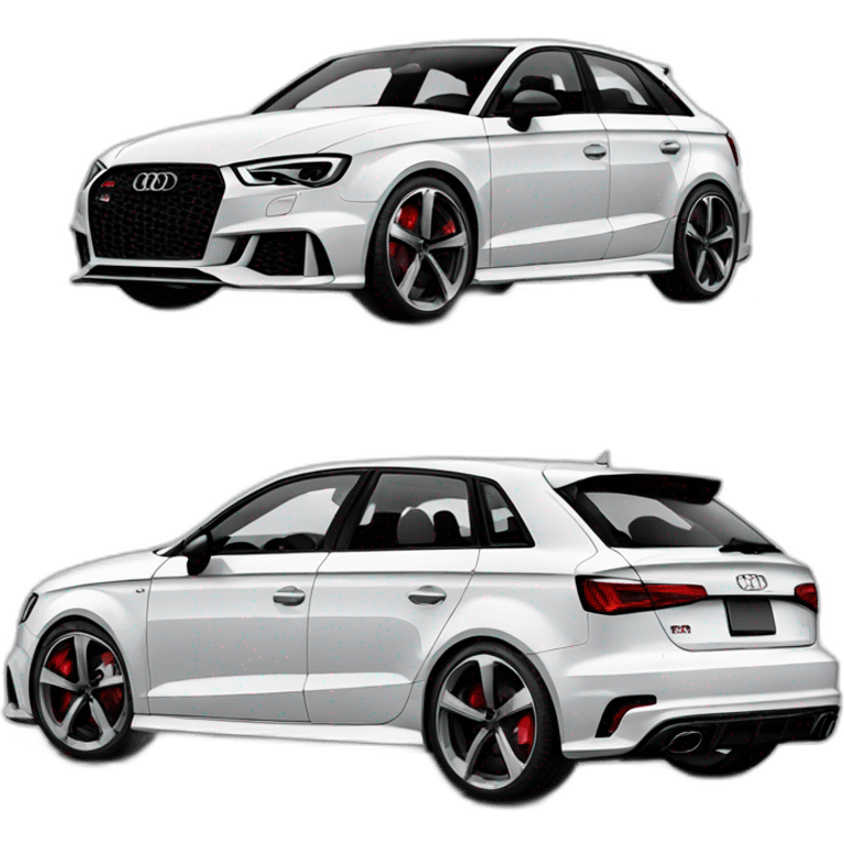 audi rs3 emoji