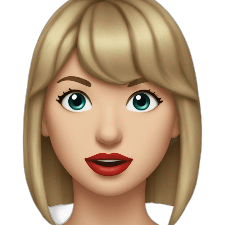 taylor-swift-bj-face emoji