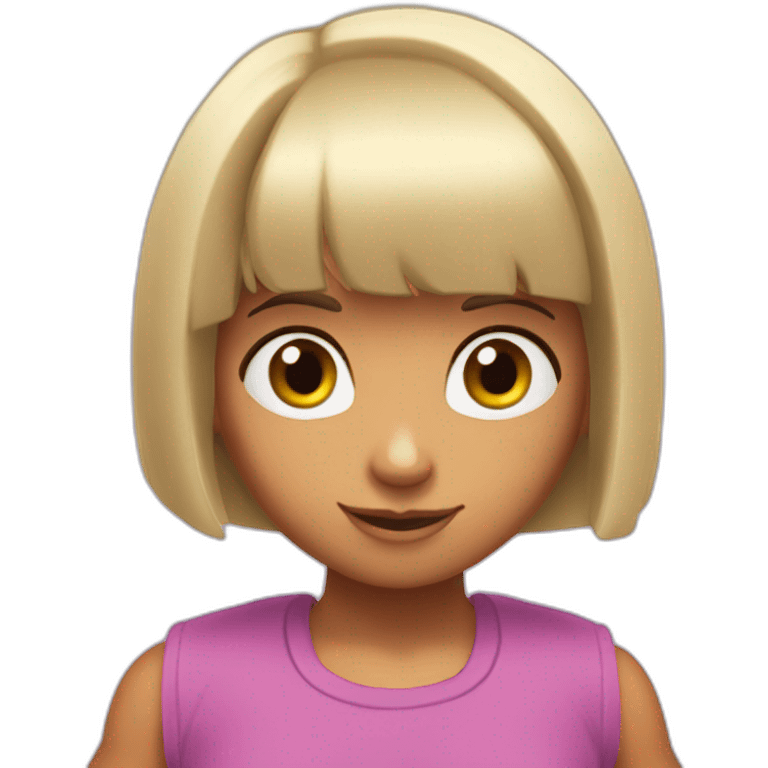 Dora musclé  emoji