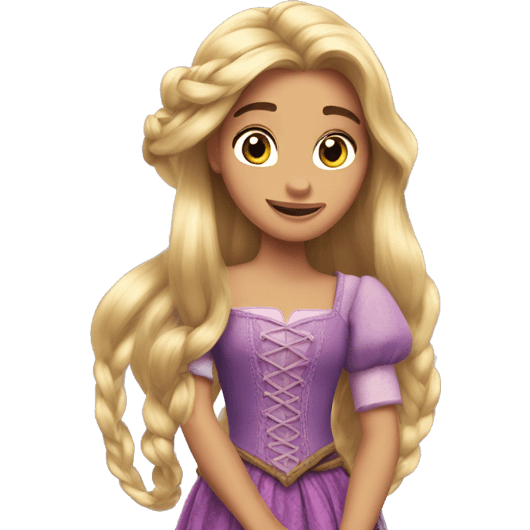 Rapunzel emoji