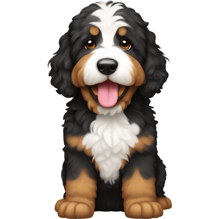 Bernedoodle emoji