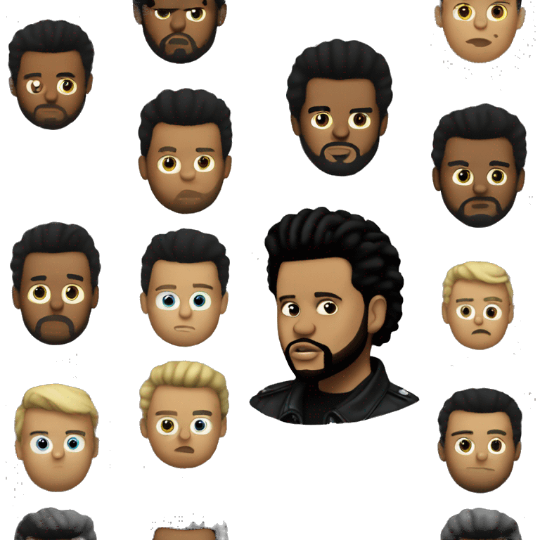 The weeknd emoji