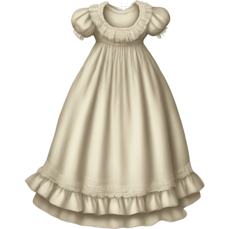 Victorian nightgown emoji