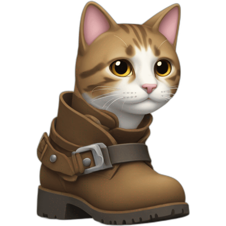 gato con botas emoji