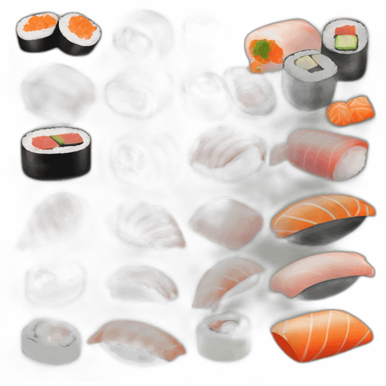 Sushis emoji