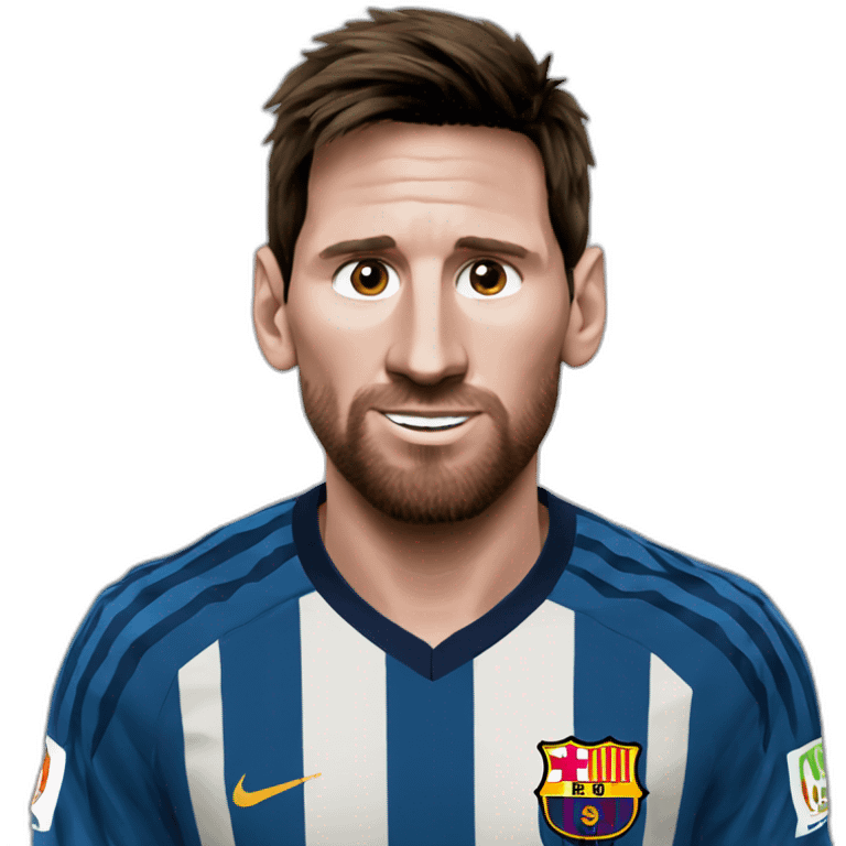 Messi qui tombe emoji