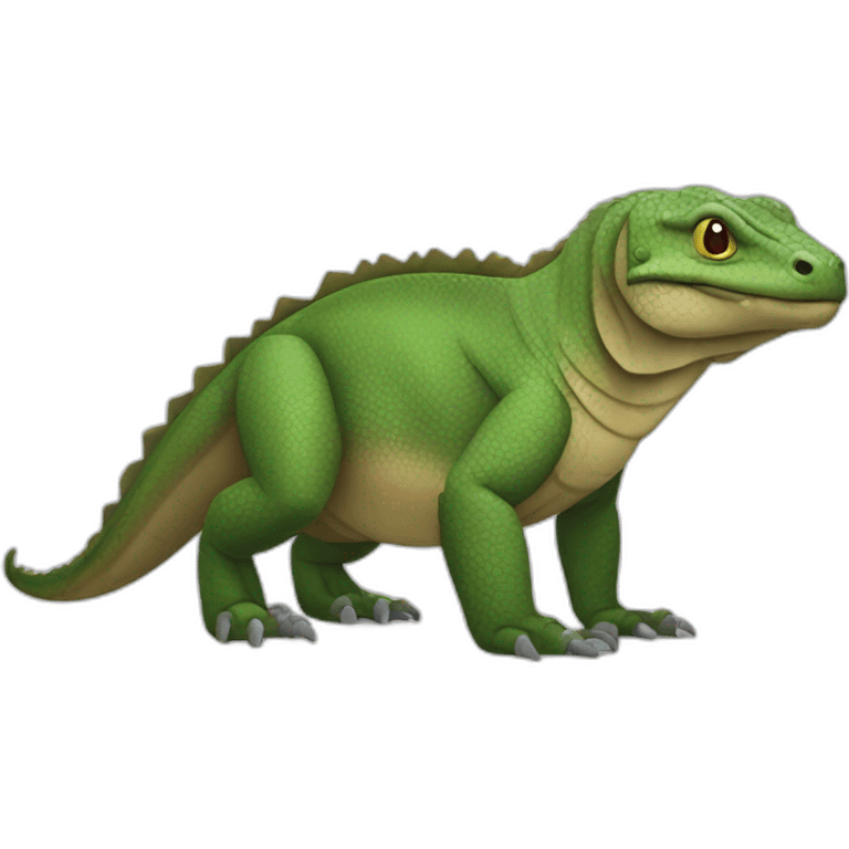 Komodo Dragon Full Body emoji