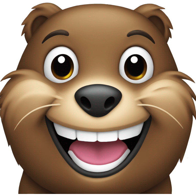 grinning beaver with a ViLLE emoji