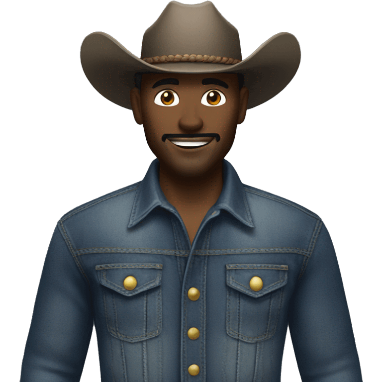 Canadian denim cowboy default emoji