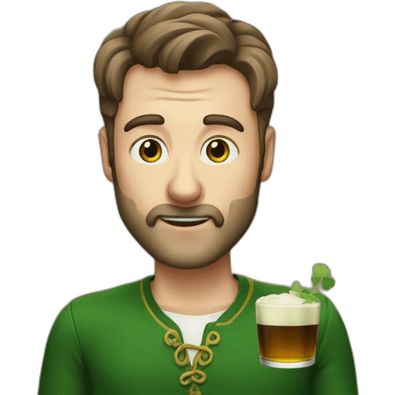 irish-man-drinking emoji