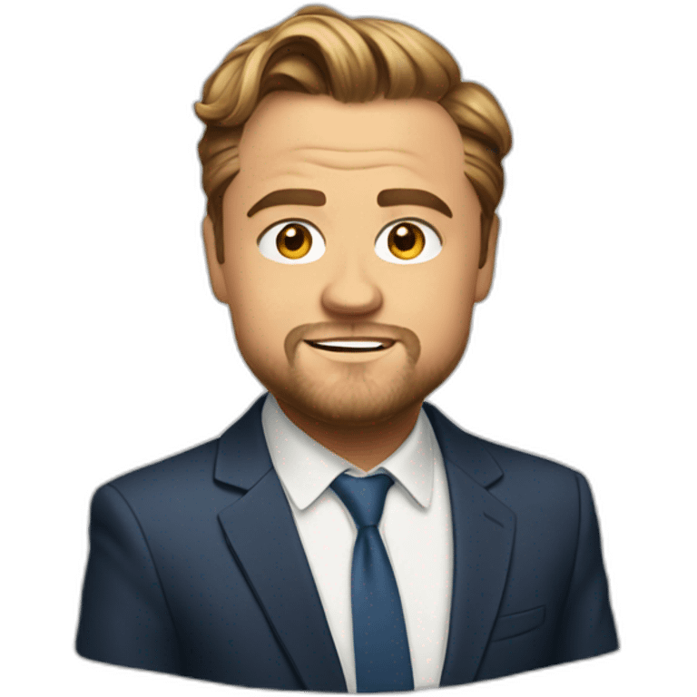 snide emoticon dicaprio emoji