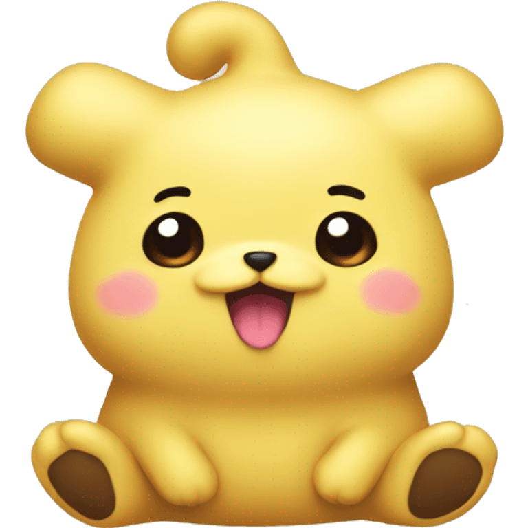 silly cute pompompurin emoji