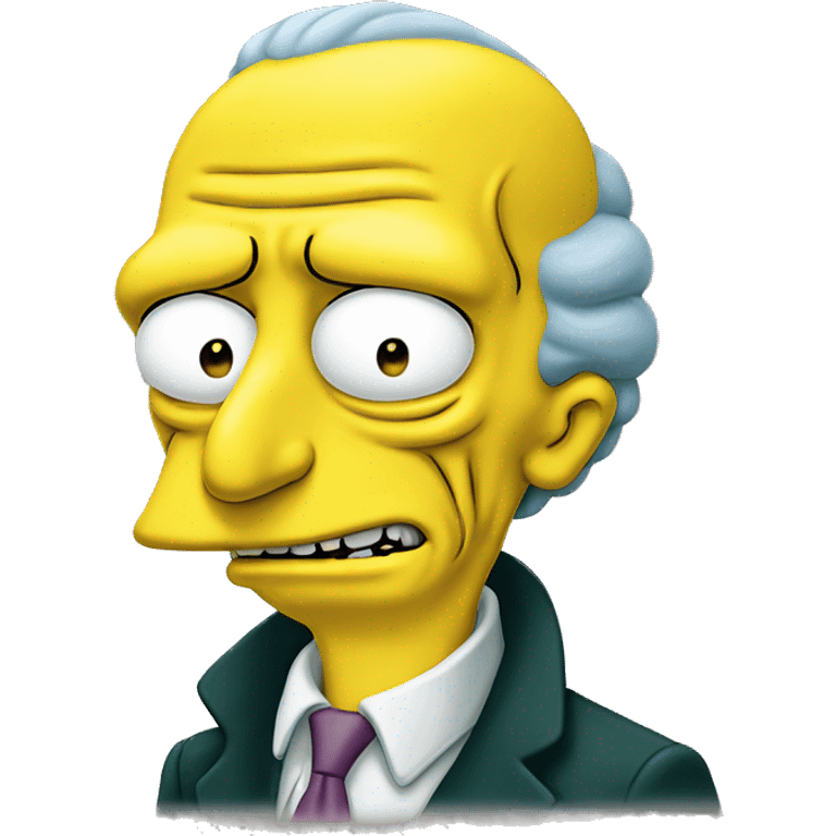 mr burns from the simpsons emoji