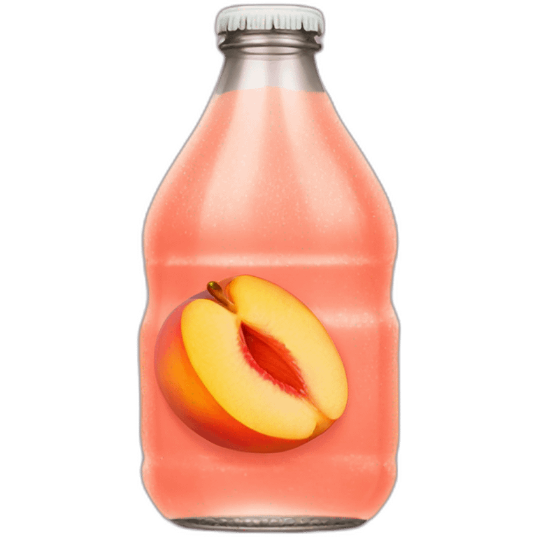 peach coke bottle emoji