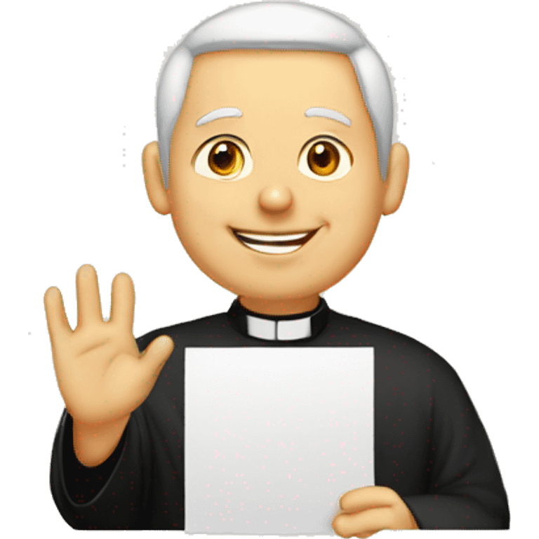 priest elevating card emoji