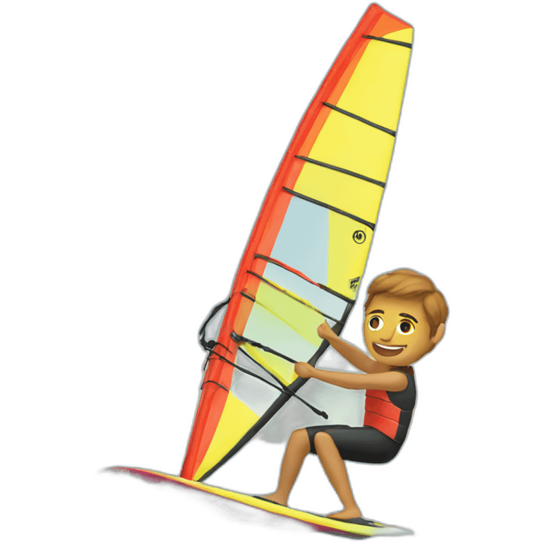 Windsurfer emoji