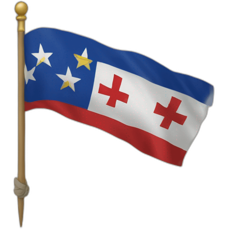 drapeau de la tête de maure corse emoji