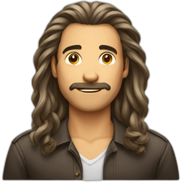 Long—hair—man emoji