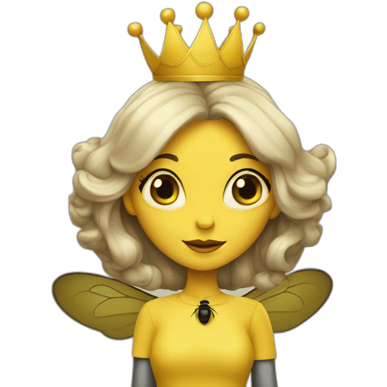 Queen bee emoji