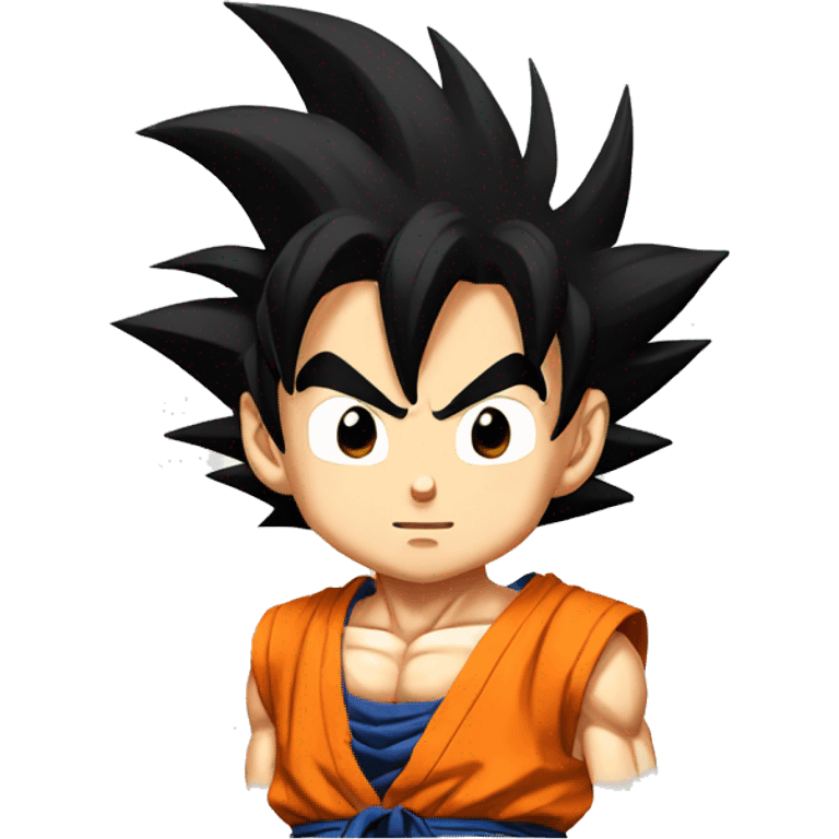 Goku from dragon ball z emoji