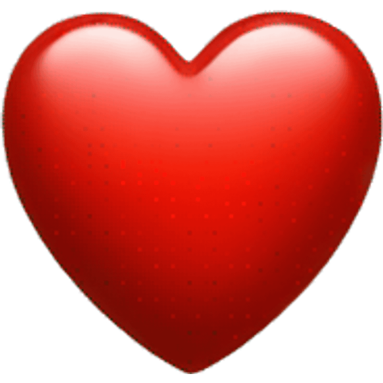 Christmas heart red  emoji