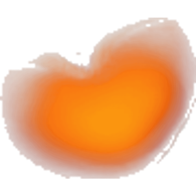 big drops splattered heart red glowing orange-red warmth love emoji