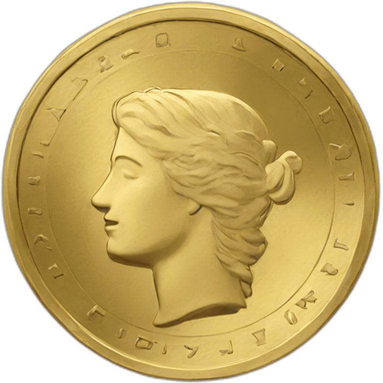 a-gold-coin emoji