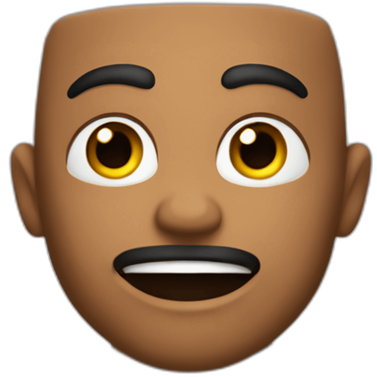 Un corazón negro con brazos fuertes  emoji