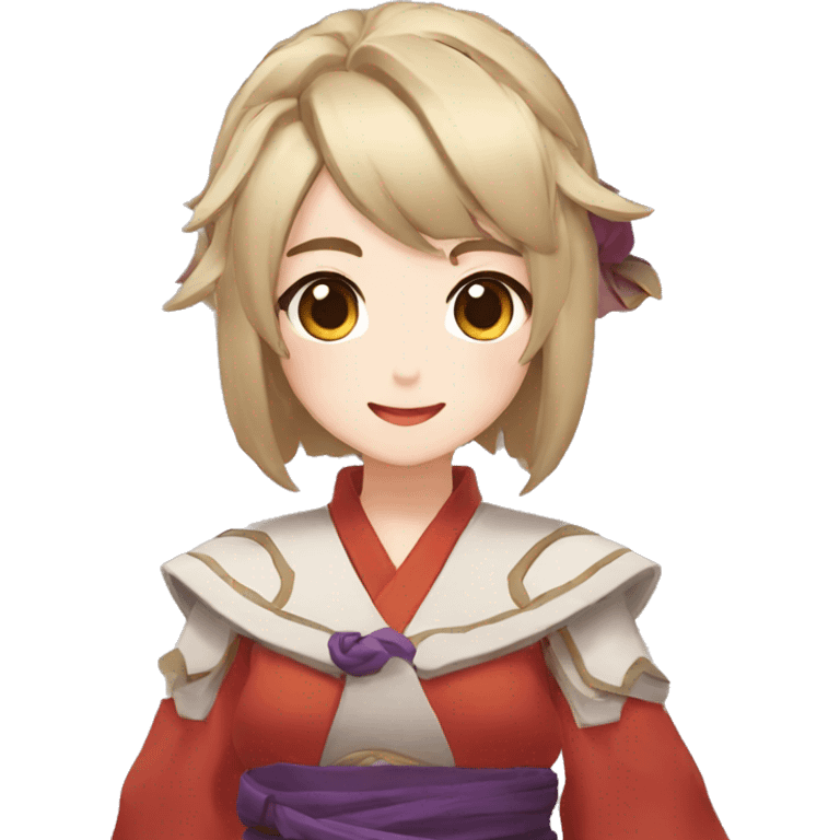 “Yae Miko” from “Genshin Impact” emoji