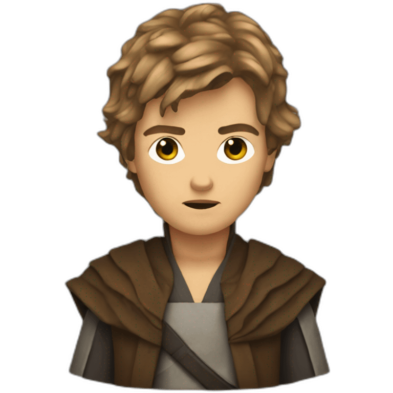 Burned up Anakin emoji