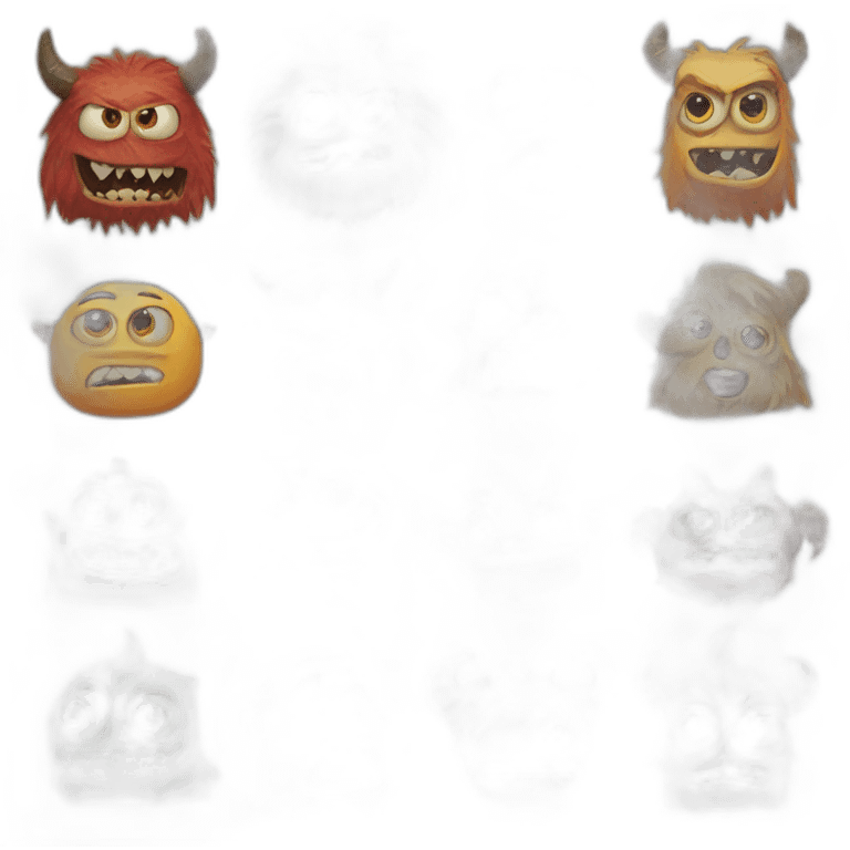 monsters & co emoji