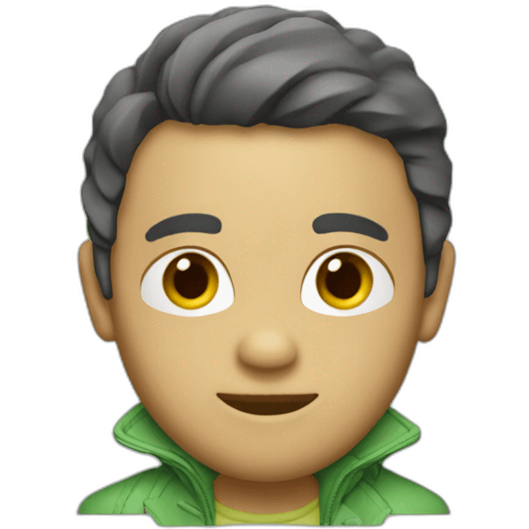 light green leather jacket emoji