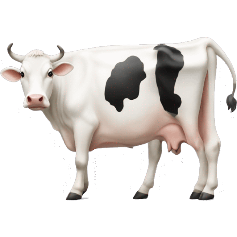 Cow with heels  emoji